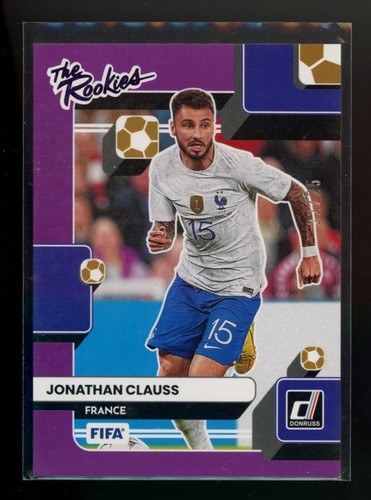 2022-23 Donruss The Rookies Purple #6 Jonathan Clauss /25 FRANCE