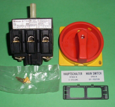 Moeller Hauptschalter P3-100/EA/SVB Einbau Moeller Hauptschalter P3-100/EA/SVB