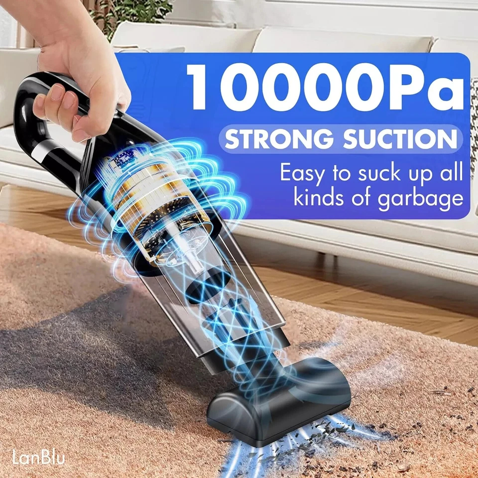 Handstaubsauger Mini Auto Sauger Kabellos Haus Couch sauger Handsauger Cleaner - Bild 2 von 4