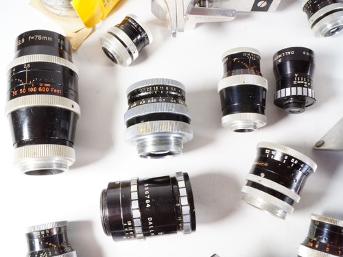 Konvolut Bolex Kamera Teile Objektive etc. für Wartung - Ersatzteile oder Reparatur - Bild 7 von 8