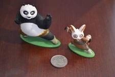 2008 DECOPAC KUNG FU PANDA MASTER PO ACTION FIGURES CAKE TOPPERS
