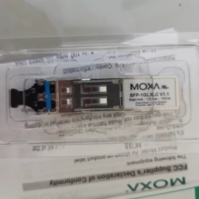 1pcs Moxa Gigabit Optical Module SFP-1GLXLC V1.1