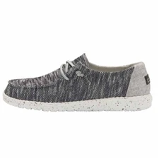 Hey Dude Ladies Wendy Sox Dark Grey Shoes 121923008