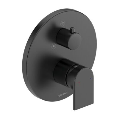 Duravit Tulum Einhebel-Brausemischer Unterputz Schwarz Matt TU4210012046