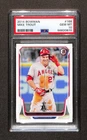 2014 Bowman #168 Mike Trout Angels PSA 10
