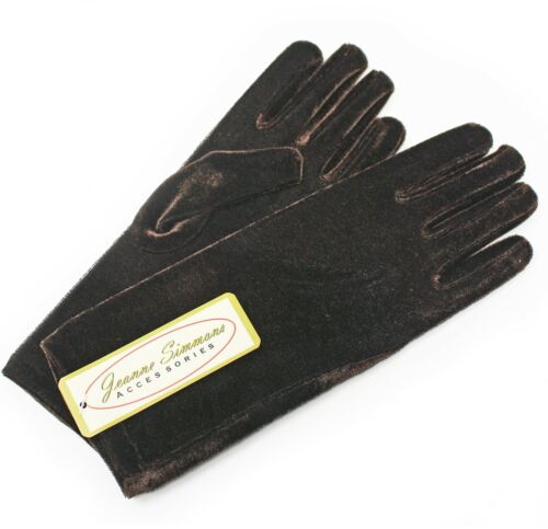 Guantes de vestir de terciopelo hasta la muñeca para vestir formales de iglesia en 6 colores - Hey Viv - Imagen 3 de 14