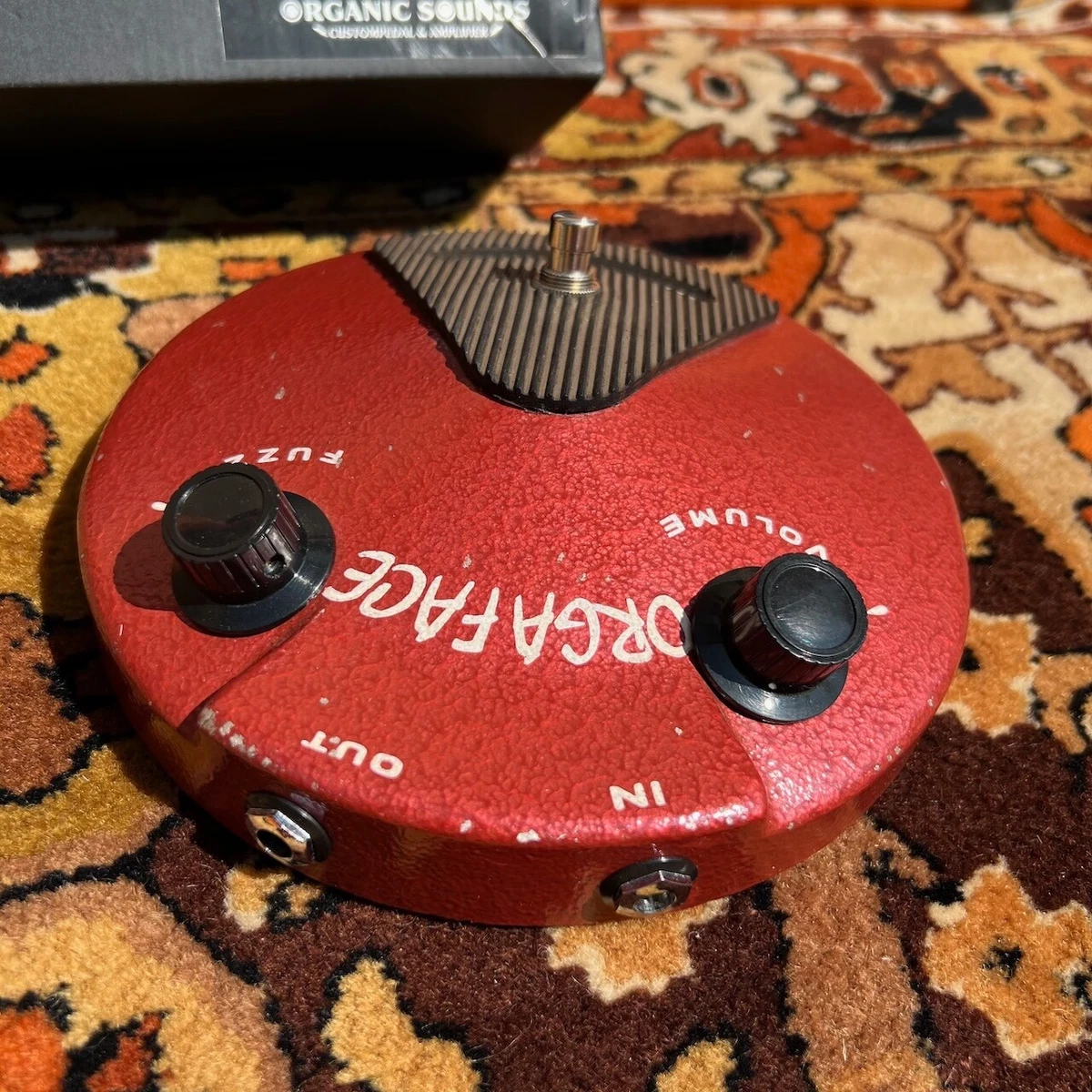 Organic Sounds Orga Face SI '66 Red Silicon Custom Fuzz Face Pedal