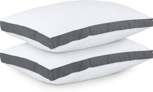 Gusset Bed Pillows Pack of 2 for Sleeping King & Queen Size Utopia Bedding - Picture 31 of 60