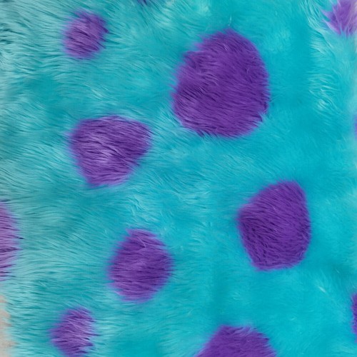 50x50 Faux Fur Fabric Jacquard Plush Toy Carpet Clothing Sewing Decor DIY Craft - Picture 5 of 5