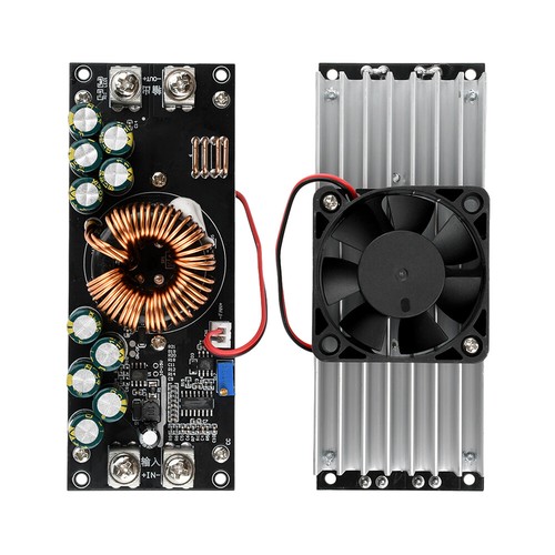 DC Step-Down 1500W Adjustable Buck Netzteil Modul 15V-90V bis 2,5V-72V 50A - Bild 4 von 15