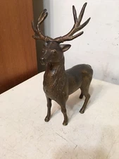 Rare Large Size Reindeer Or Elk Still Bank AC Williams Arcade Era