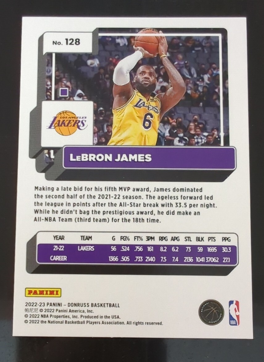 その他 nba panini clearly donruss LEBRON JAMES Nba Panini Clearly Donruss Lebron James | eBay