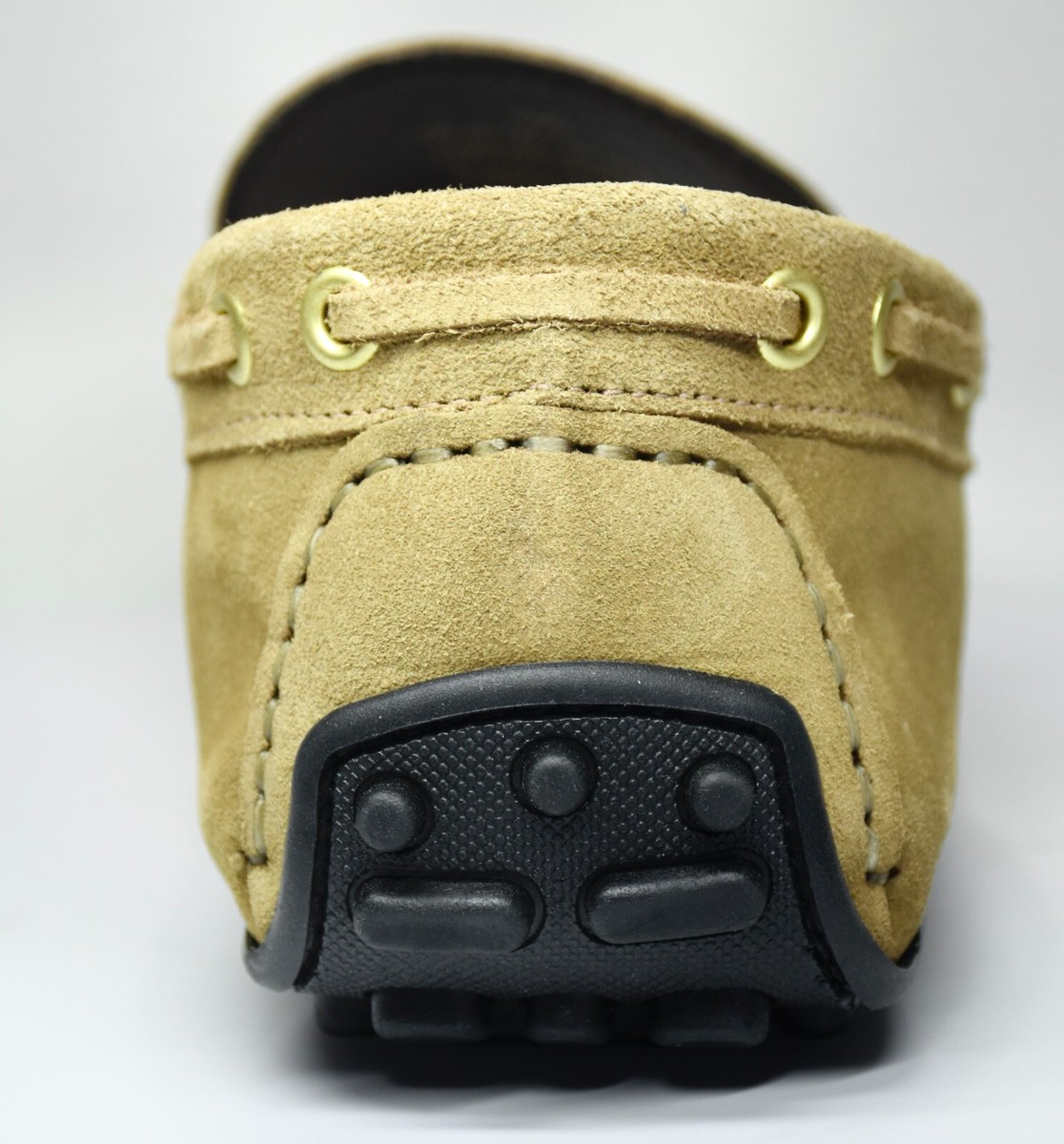 BRUNO MAGLI NIB $298 TINO TAN SUIDE DRIVING PENNY LOAFER  display picture 3