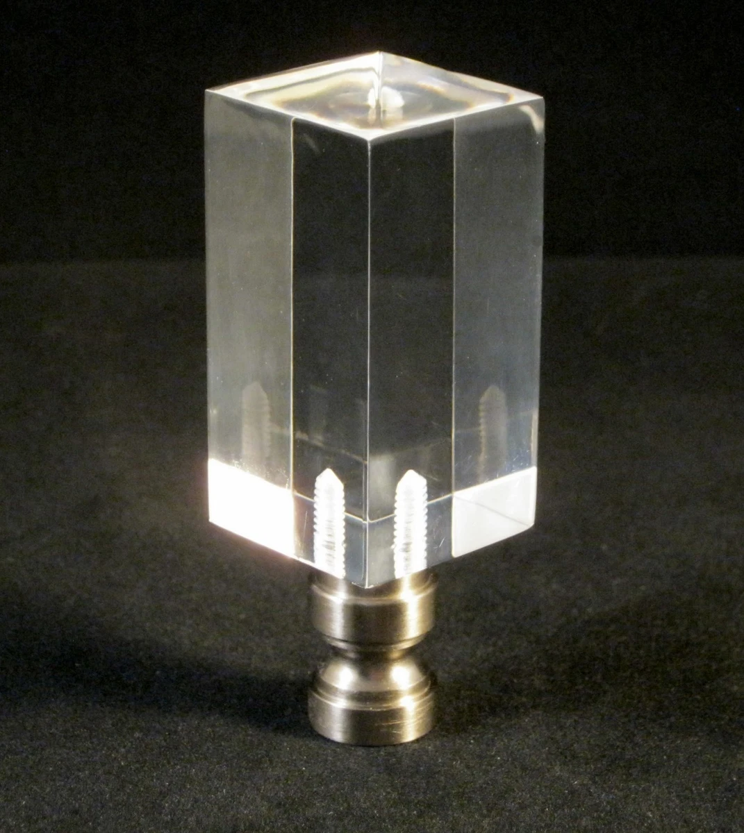 Acrylic lamp sale finials