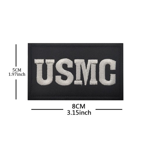 Embroidered Live Free Or Die Hard NAVY ARMY USMC Hook Loop Patch Fastener Badge - Picture 11 of 17