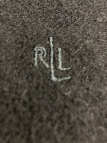 Sciarpa Ralph Lauren colore nero 100% lana di agnello made in England nuova senza cartellino - Foto 2 di 5