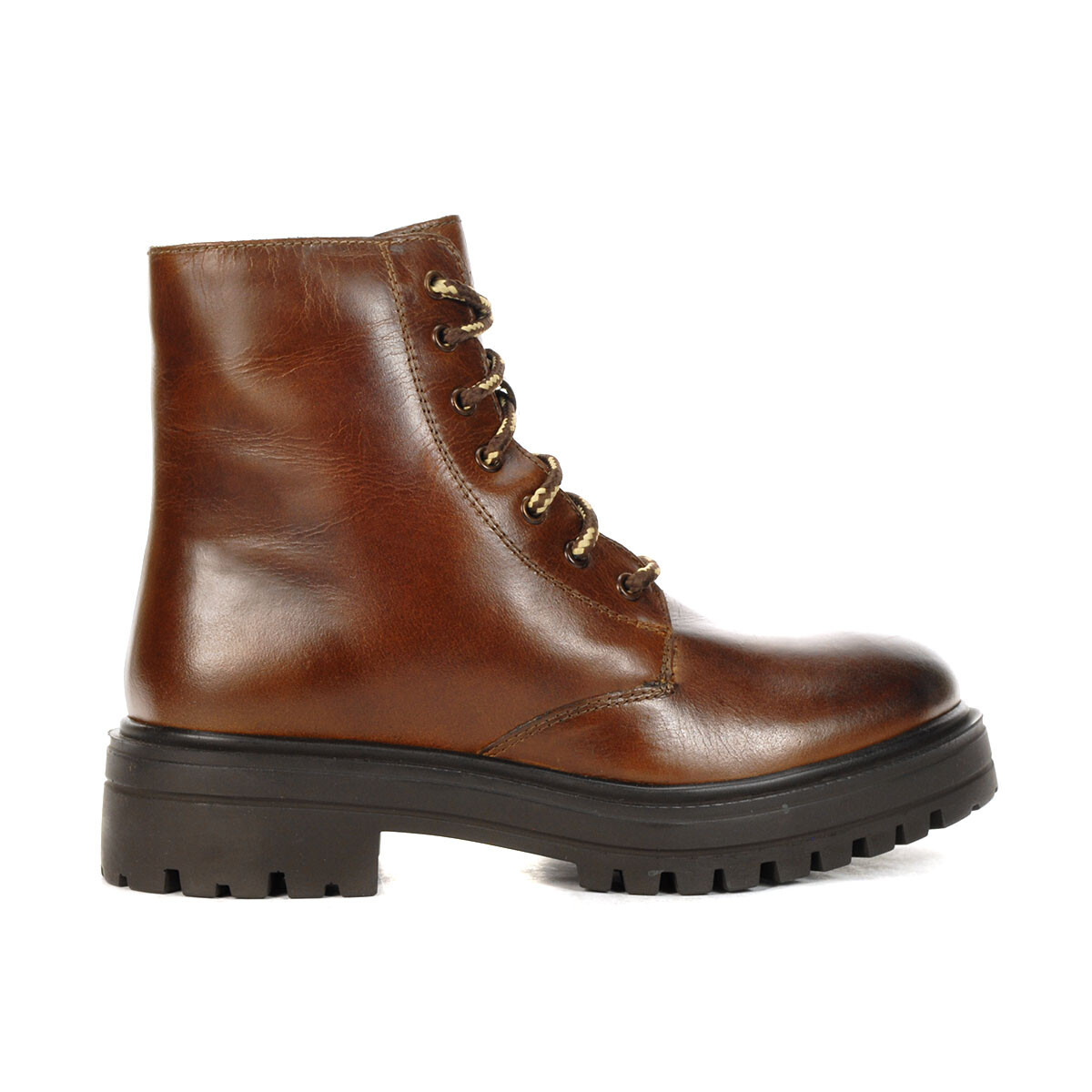 Skechers Dark Brown Leather Boots 1990 main image 3