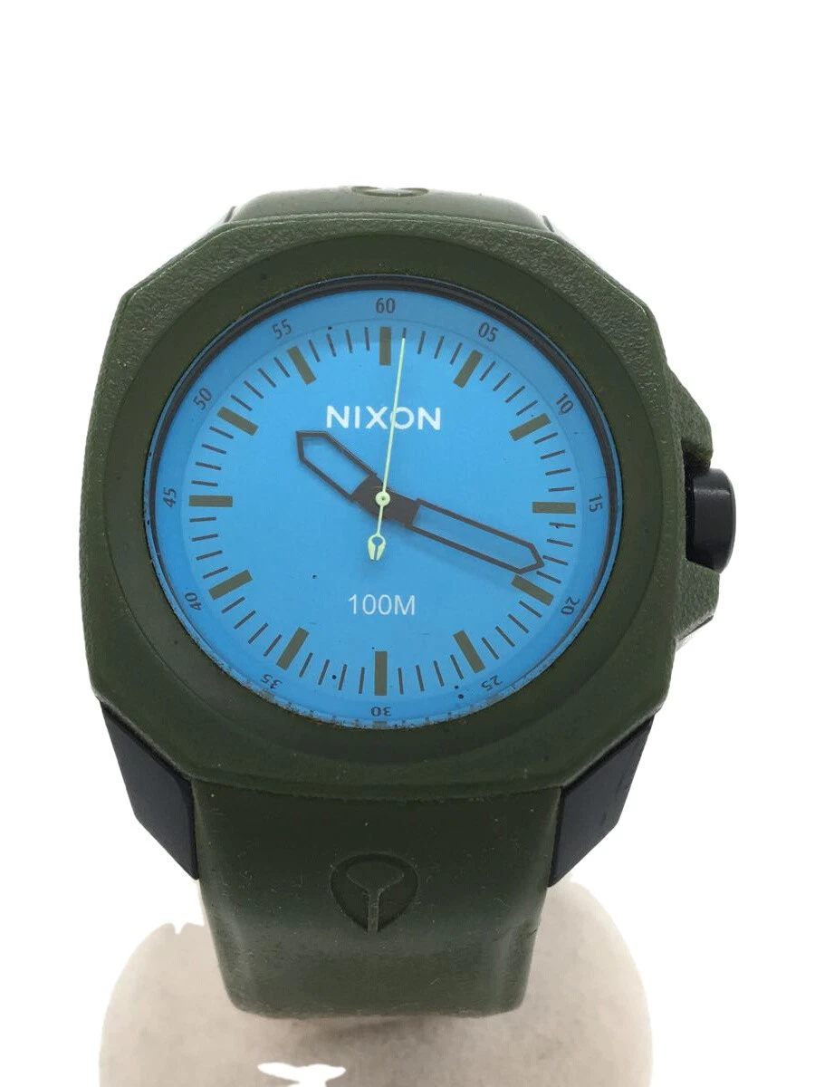 NIXON Quartz Watch Analog Rubber THE RUCKUS USED