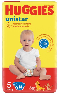 Huggies 5 11-25 Kg. 14 Stück Windeln