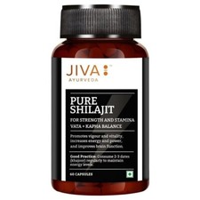 JIva Ayurveda PURE SHILAJeet 60 CAPSULES Improves brain function
