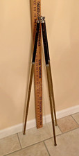 Vintage Brass Tripod Moveable Legs Expandable From 10 inch to 31 inch