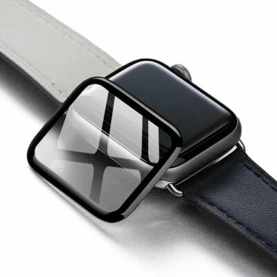 Full Cover iWatch 2 3 4 5 6 TPU Screen Protector For Apple Watch 38 40 42 44 mm