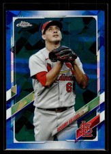 Giovanny Gallegos 2021 Topps Chrome Update Sapphire Edition Card #US172