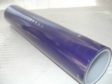 Perforated 6" Powder Coating Masking Tape Blue Polyester High Temp 18" X 72 Yds