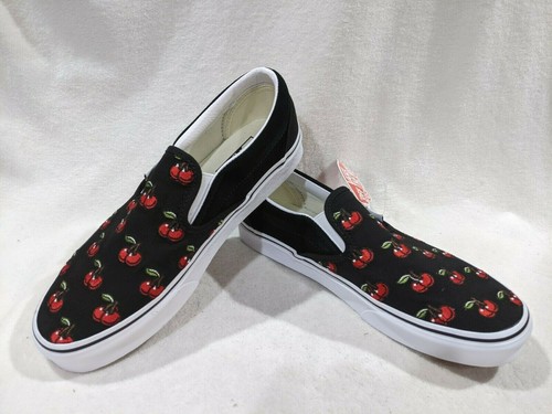 black vans with cherries