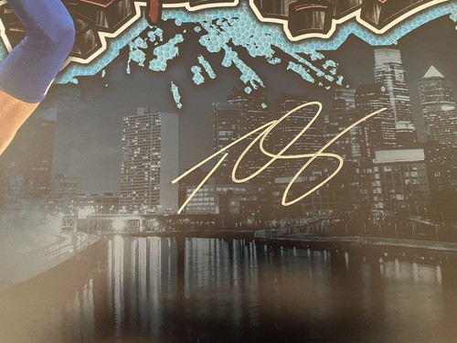 Ben Simmons UDA Upper Deck Signed Autograph Photo "Urban Landscape" 30x24 COA - 第 2/4 張圖片