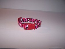 Wet Nose Designs All My Love Dog Collar Valentines Day Hearts Red Buckle