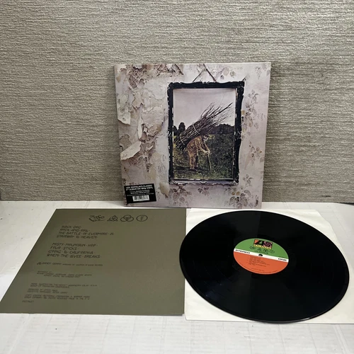 Led Zeppelin IV by Led Zeppelin Vinyl LP Record 1971 Atlantic 12"