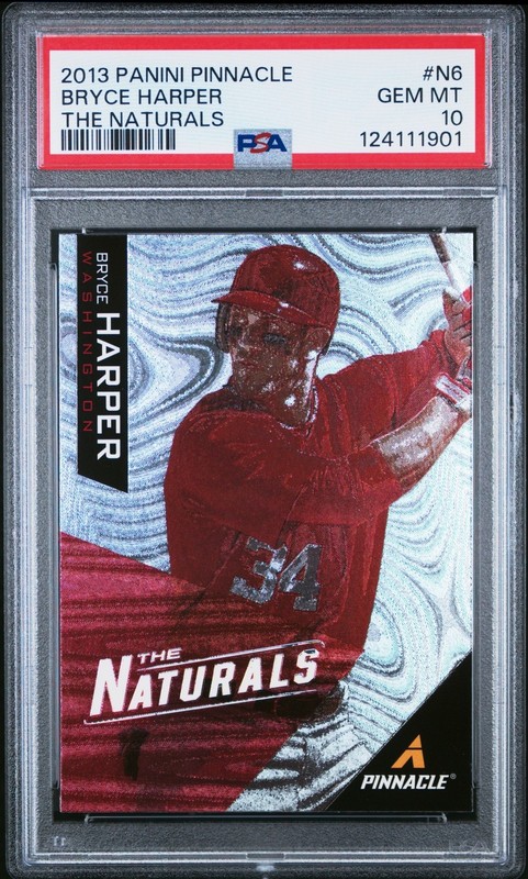 2013 Pinnacle Bryce Harper The Naturals PSA 10 Washington Nationals
