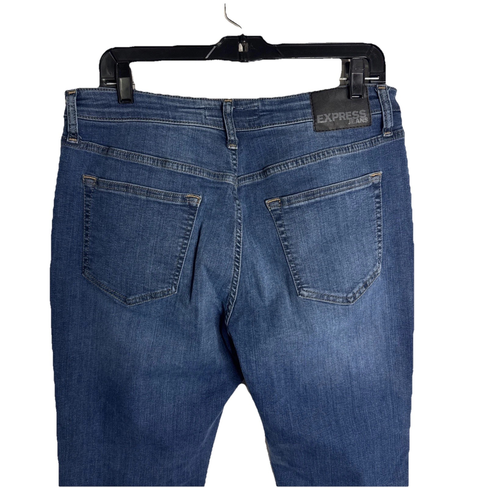 Express Classic Straight Hyper Stretch Plus Jeans… - image 5