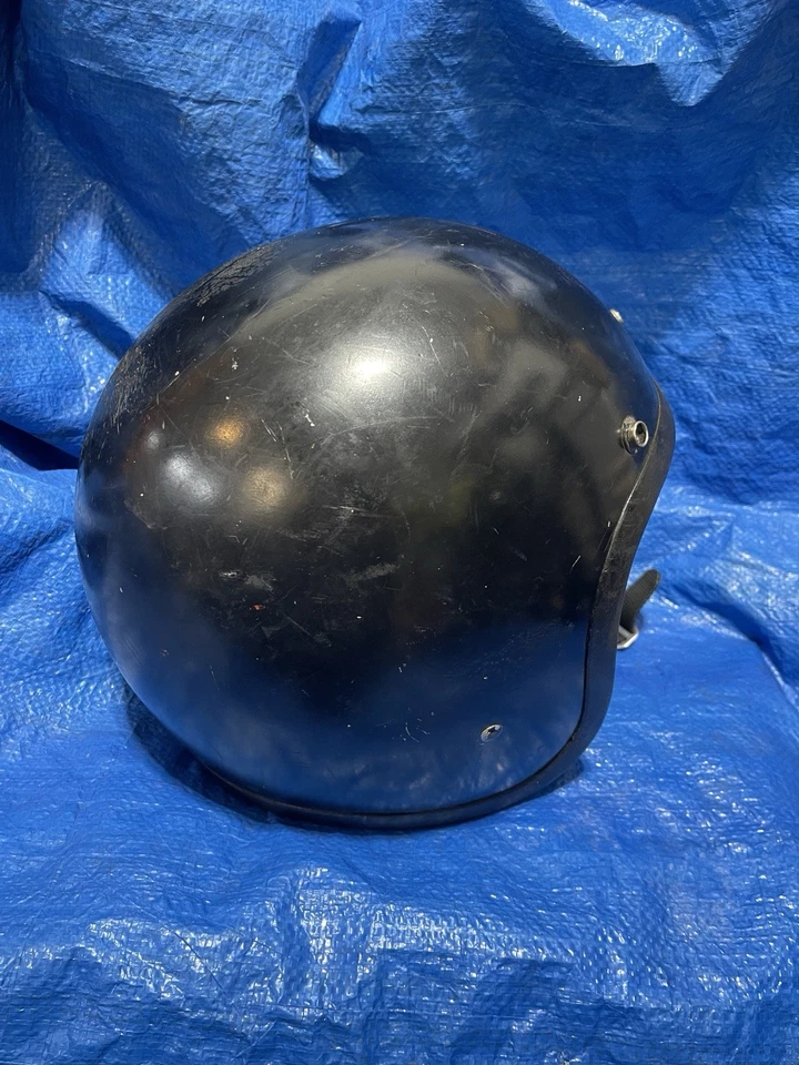 Capacete de motocicleta vintage Bell - Usado - SMF 1970 aprovado - Imagem 3 de 4