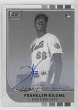 2021 Topps Archives Snapshots Black & White 19/25 Franklyn Kilome #17 Auto 0c2