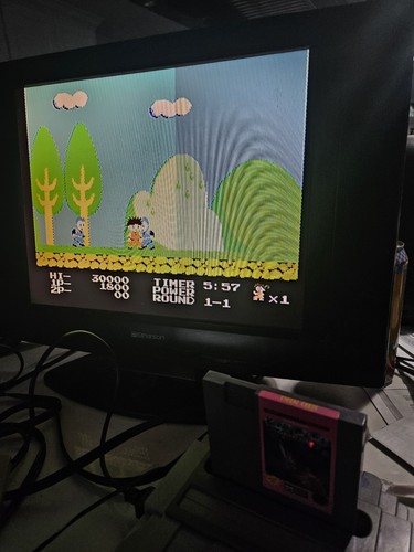 1986 DONKEY KONG JR. 5 SCREW NES Lot NINTENDO VIDEO GAME KId Niki & Gumshoe - Bild 6 von 8
