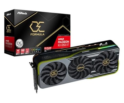 ASROCK PCI-E AMD RADEON RX6950XT OCF 16GB GDDR6 GRAPHICS CARD