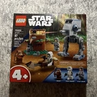 LEGO Star Wars AT-ST 75332 87 Piece Complete Set Wicket Scout Trooper Driver