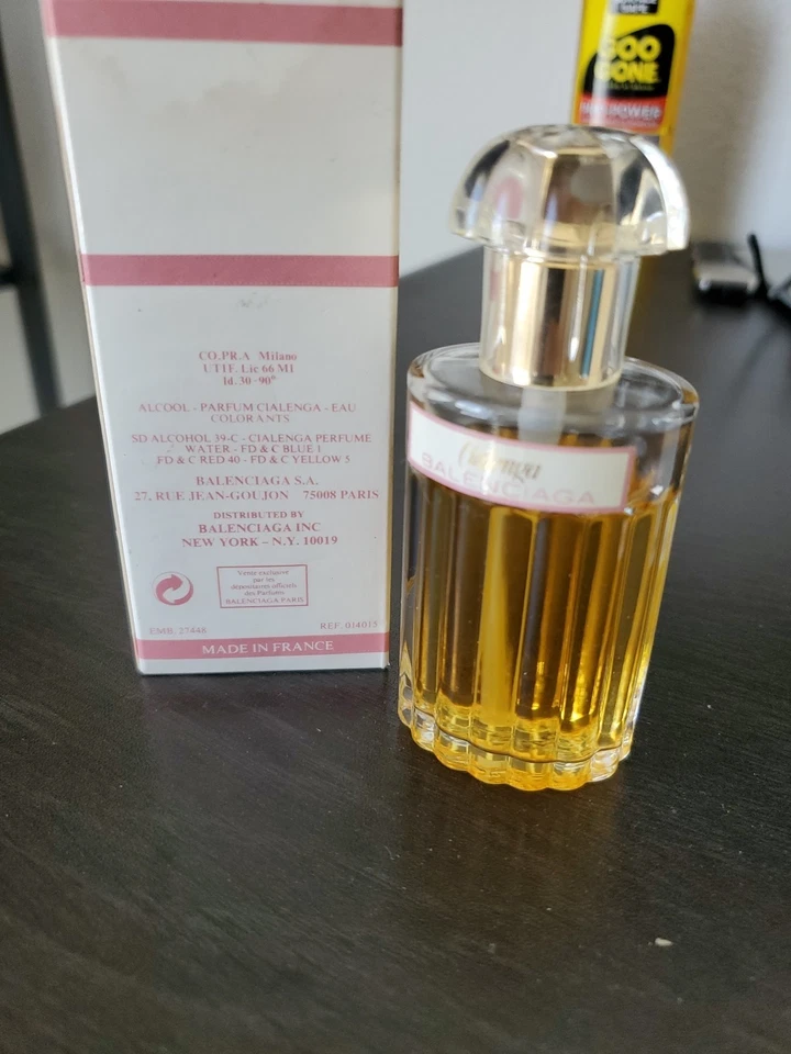 Balenciaga Cialenga 1 fl oz EDT para mujer caja dañada nueva 100 % auténtica rara Foto 3 de 4
