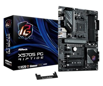 ASRock X570S PG Riptide AMD Ryzen 5000 CPU AM4 Compatible X570 ATX Motherboard