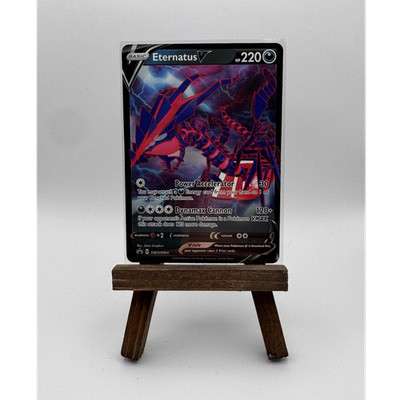 Pokémon Eternatus V SWSH064 Sword & Shield Promo Holo 220 HP Excellent NM