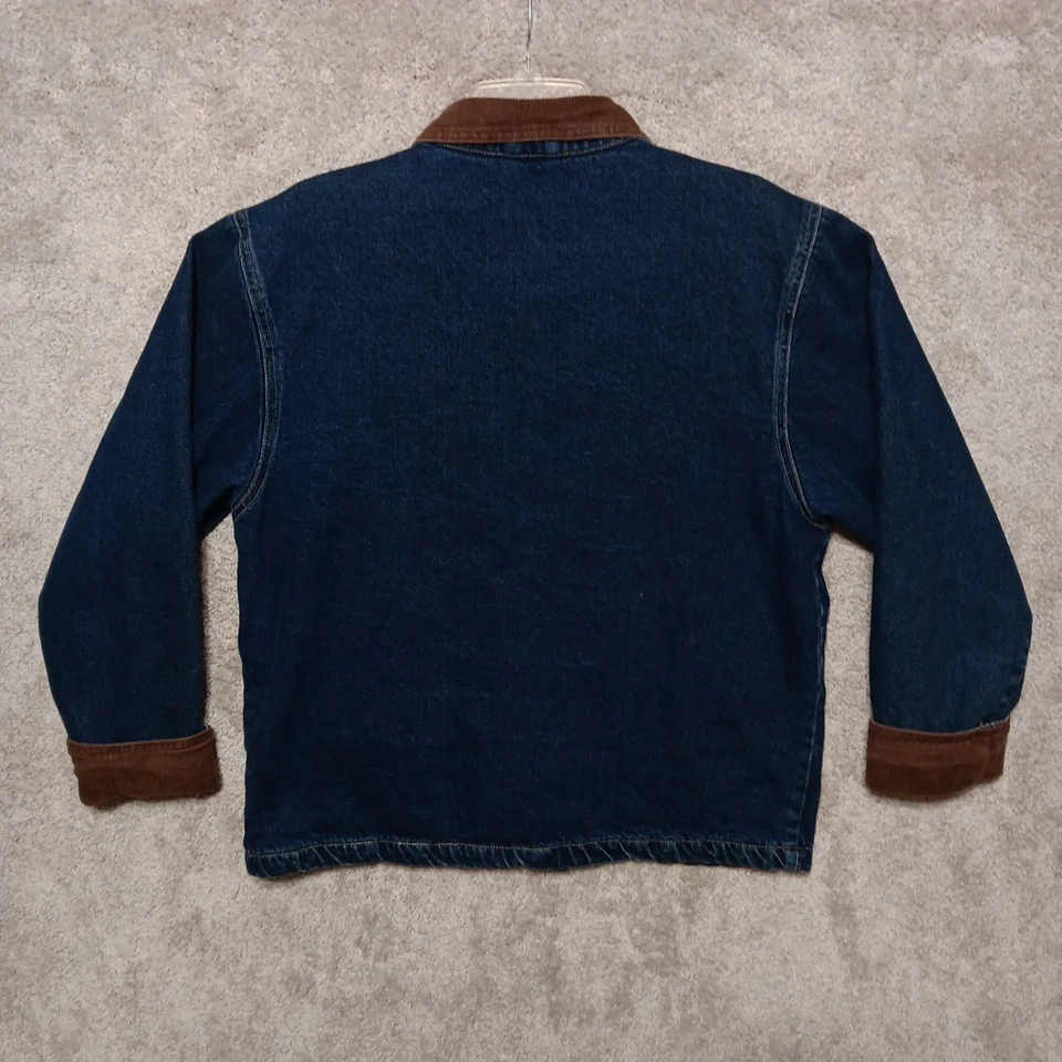 Abrigo vintage de pana para mujer St Johns Bay talla L rancho suroeste granero Foto 2 de 4