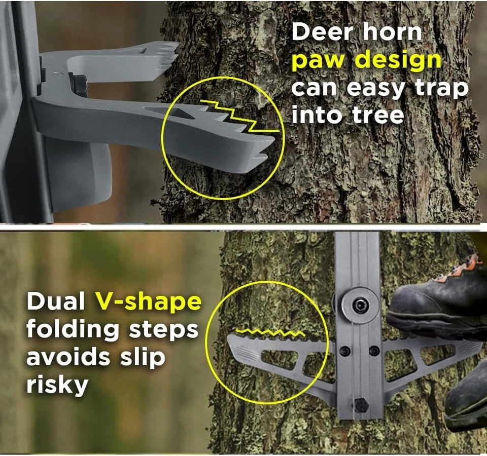 Aluminum Hunting Climbing Stick Lightweight 25 Inch, Dark Grey  - Image 3 of 4