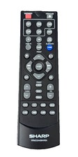 Sharp RRMCGA409AWSA Cd Micro Audio System Rem...