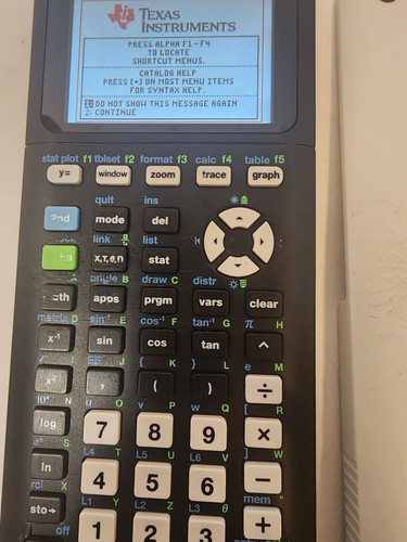 Texas Instruments 84 Plus CE Graphing Calculator - Black