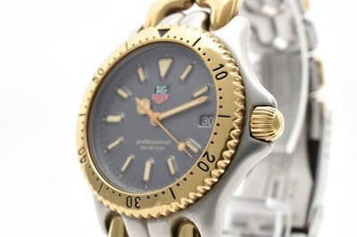 稼働 TAG Heuer s95.213 プロフェッショナル 200m TAG Heuer Professional Gray Women's Watch - S95213 for sale online