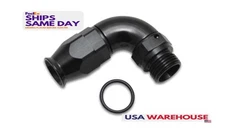 Vibrant 29905, One Black Aluminum 90 Degree High Flow Swiv El Hose End Fitting -