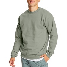 Hanes Men's EcoSmart Fleece Sweatshirt, Cotton-Blend Pullover, Crewneck