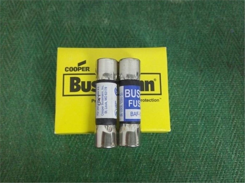 2Pcs Bussmann Buss Fuse BAF-10 BAF10 10A mi
